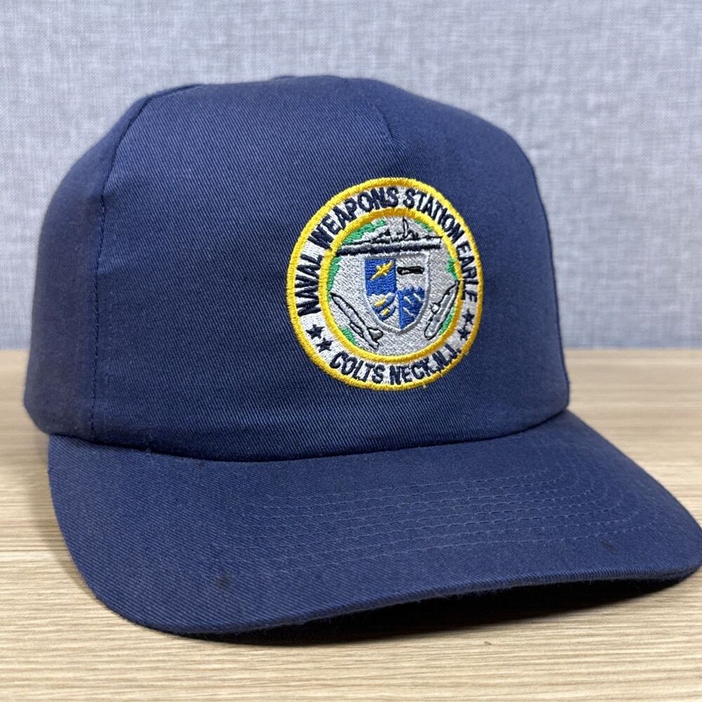 Naval Weapons Station Earle Hat Vulcan Bump Cap Colts Neck NJ Navy Military Base